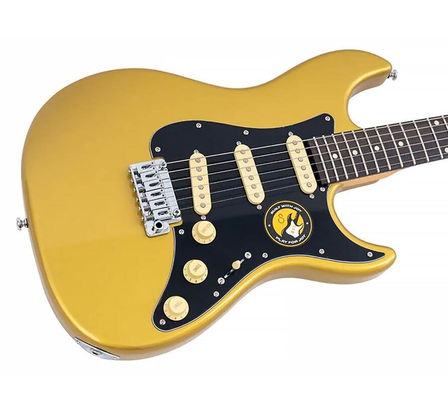 Sire S3+ MGO  Larry Carlton elektrische gitaar | Metallic Gold | New Gen