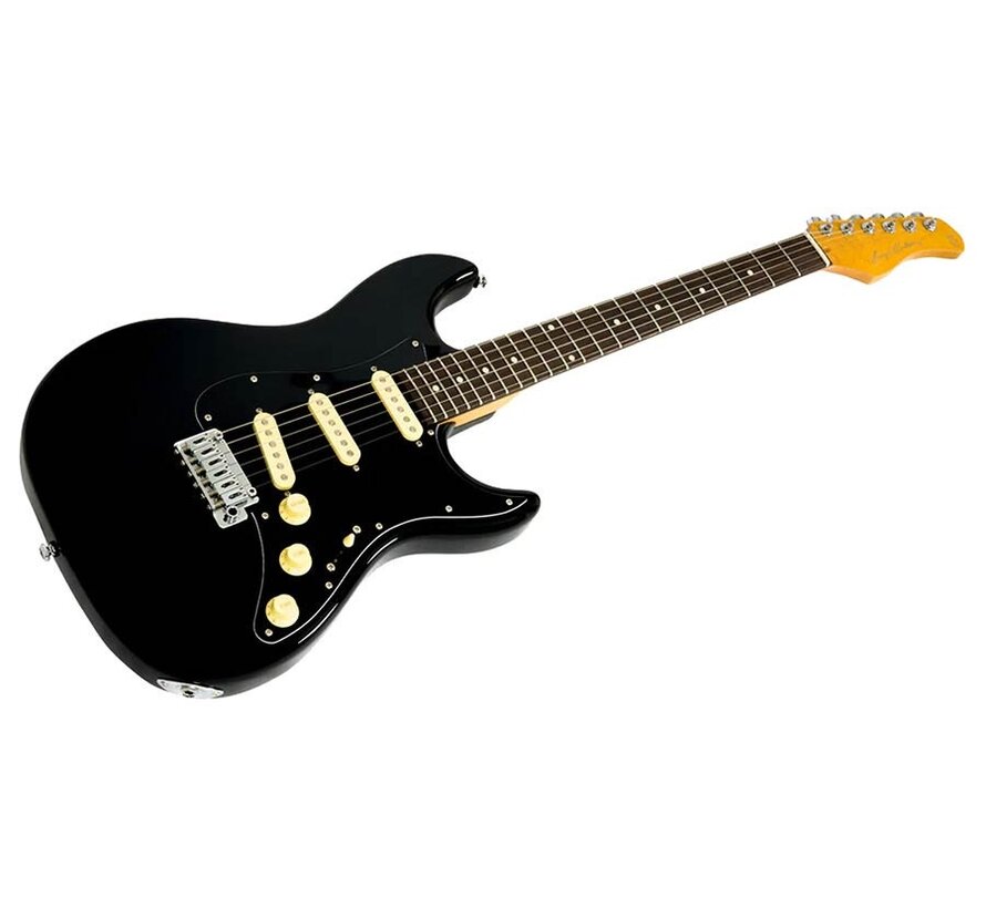 Sire S3+ BK Larry Carlton elektrische gitaar | Black | New Gen