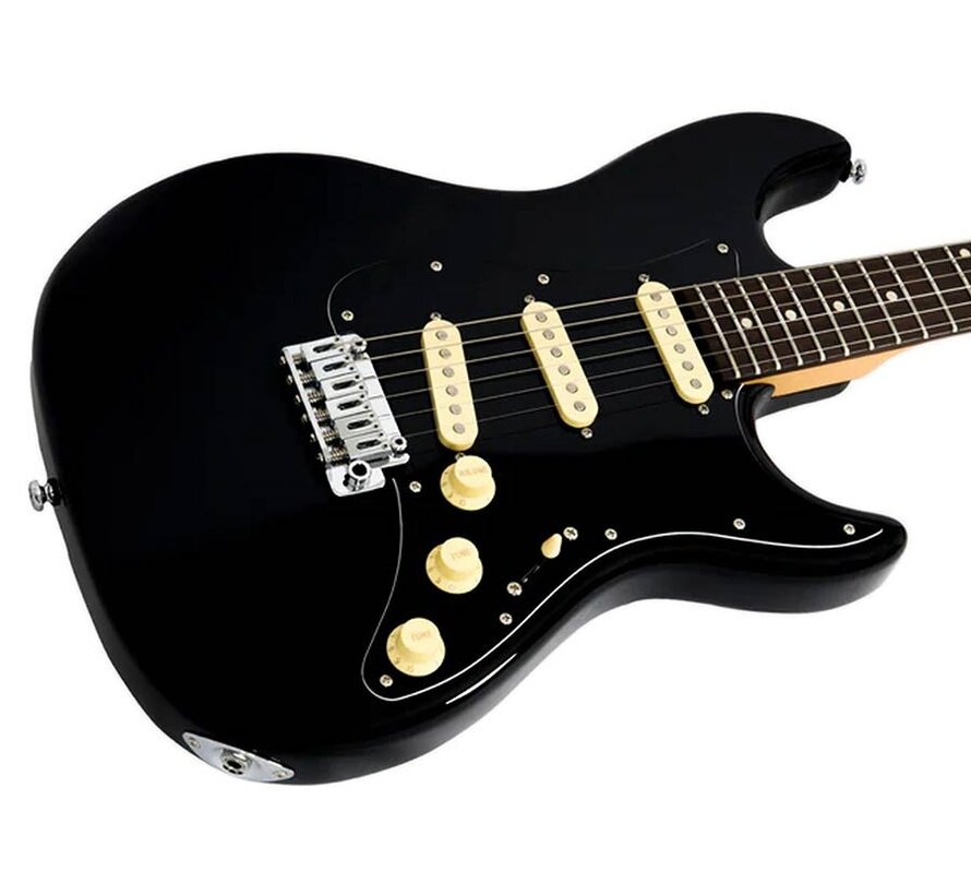 Sire S3+ BK Larry Carlton elektrische gitaar | Black | New Gen