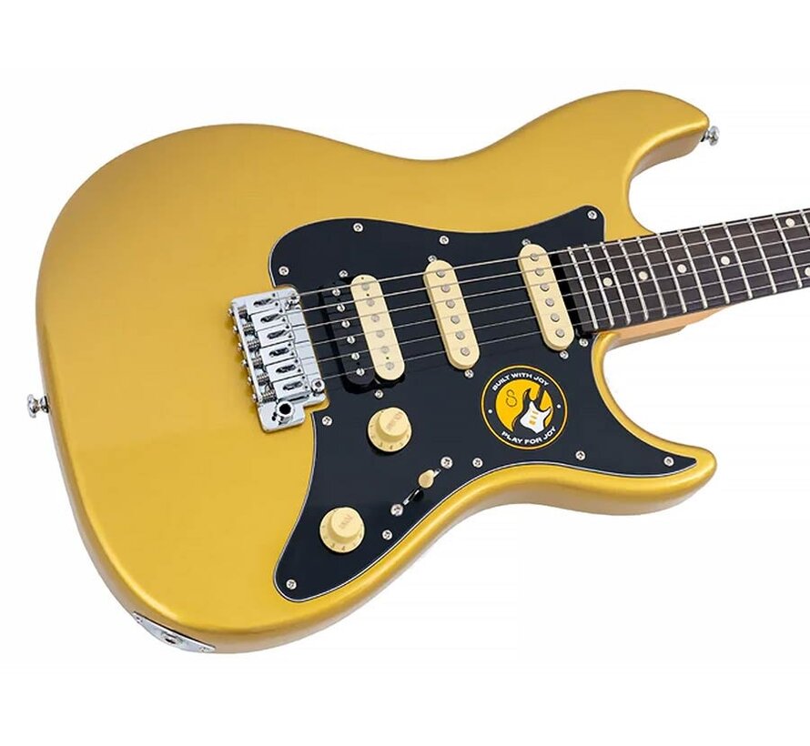 Sire S3+ HSS MGO Larry Carlton elektrische gitaar | Metallic Goud | New Gen