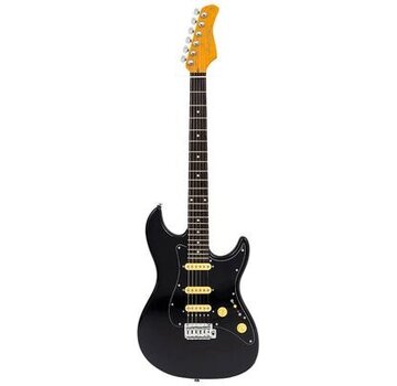 Sire USA Sire S3+ HSS BK Larry Carlton elektrische gitaar | Black | New Gen