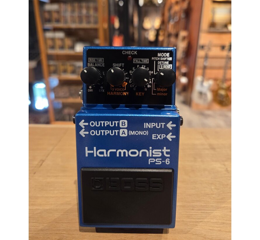Boss PS-6 Harmonist gitaar effectpedaal | Tweedehands