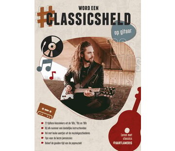 Classicboekje CLASSICHELD | Gitaarboek Akoestische Gitaar | Bladmuziek | Lesboek
