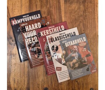 Gitaarboek Bundel Gitaarboek Bundel | Aart lameris | Alle HELD boekjes | Actieprijs | Combi Deal