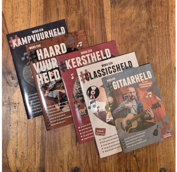 Gitaarboek Bundel Gitaarboek Bundel | Aart lameris | Alle HELD boekjes | Actieprijs | Combi Deal