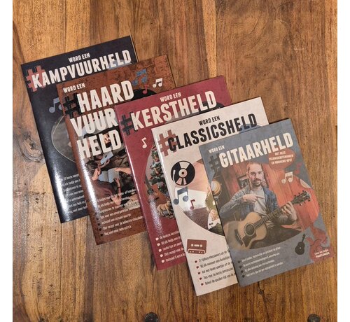 Gitaarboek Bundel Gitaarboek Bundel | Aart lameris | Alle HELD boekjes | Actieprijs | Combi Deal