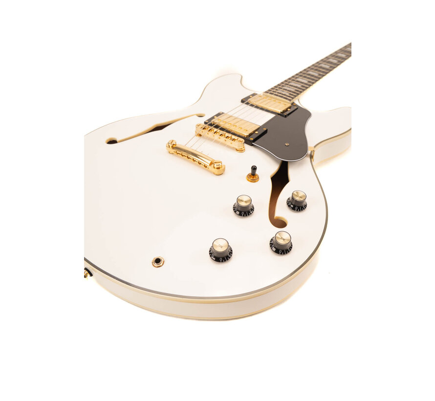 Sire H7 Larry Carlton Archtop | White | Tweedehands