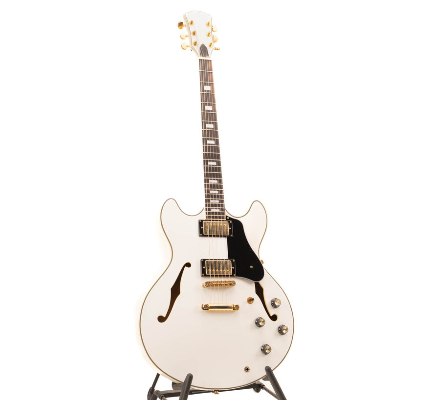 Sire H7 Larry Carlton Archtop | White | Tweedehands