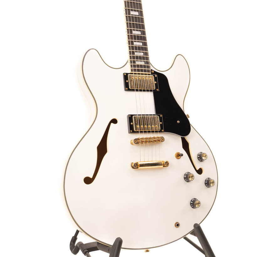 Sire H7 Larry Carlton Archtop | White | Tweedehands