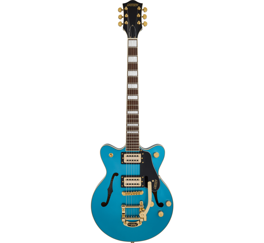 Gretsch G2655TG Streamliner | BT-3S Broad'Tron Pickups | Riviera Blue