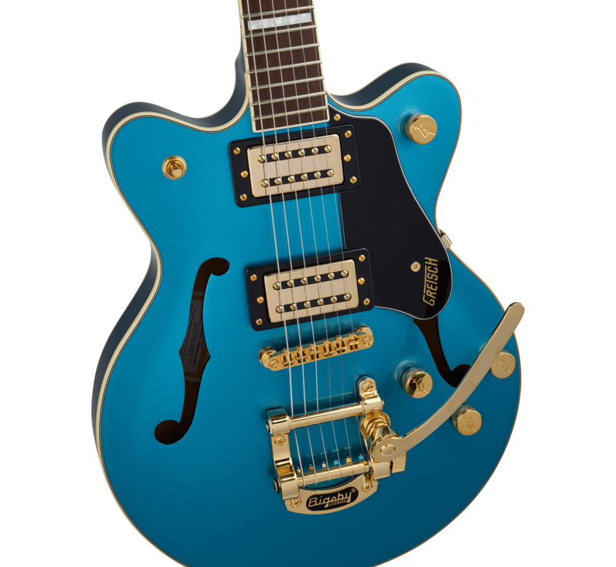 Gretsch G2655TG Streamliner | BT-3S Broad'Tron Pickups | Riviera Blue