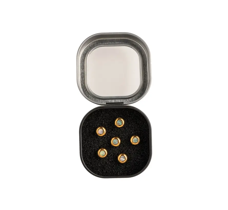 Luxe By Martin |  Brug pinnen set | Goud met Parel
