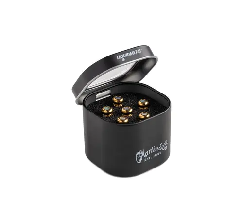 Martin Luxe By Martin |  Brug pinnen set | Goud met Parel