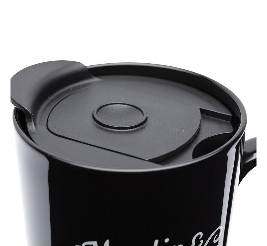 Martin keramische reisbeker met deksel 18 oz (887 ml)