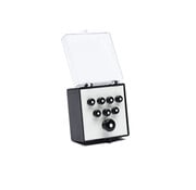 Martin Martin & Co | Bridge & Endpin Set | Black/  White