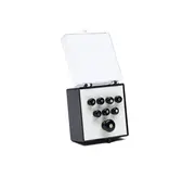 Martin Martin & Co | Bridge & Endpin Set | Black/ Pearl