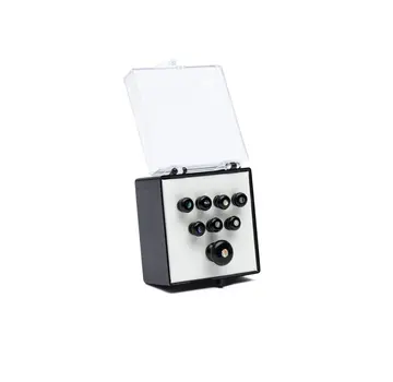 Martin Martin & Co | Bridge & Endpin Set | Black/ Pearl