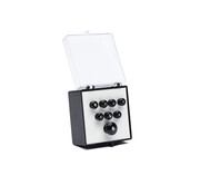 Martin Martin & Co | Bridge & Endpin Set | Ebony/ Pearl