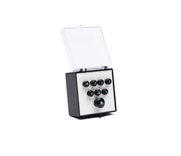 Martin Martin & Co | Bridge & Endpin Set | Ebony/ Pearl