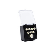 Martin Martin & Co | Bridge & Endpin Set | White/ Pearl