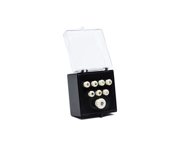 Martin Martin & Co | Bridge & Endpin Set | White/ Pearl