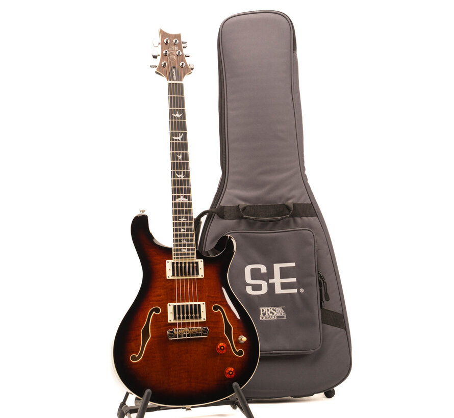 PRS SE Hollowbody II | Black Gold Burst | Tweedehands