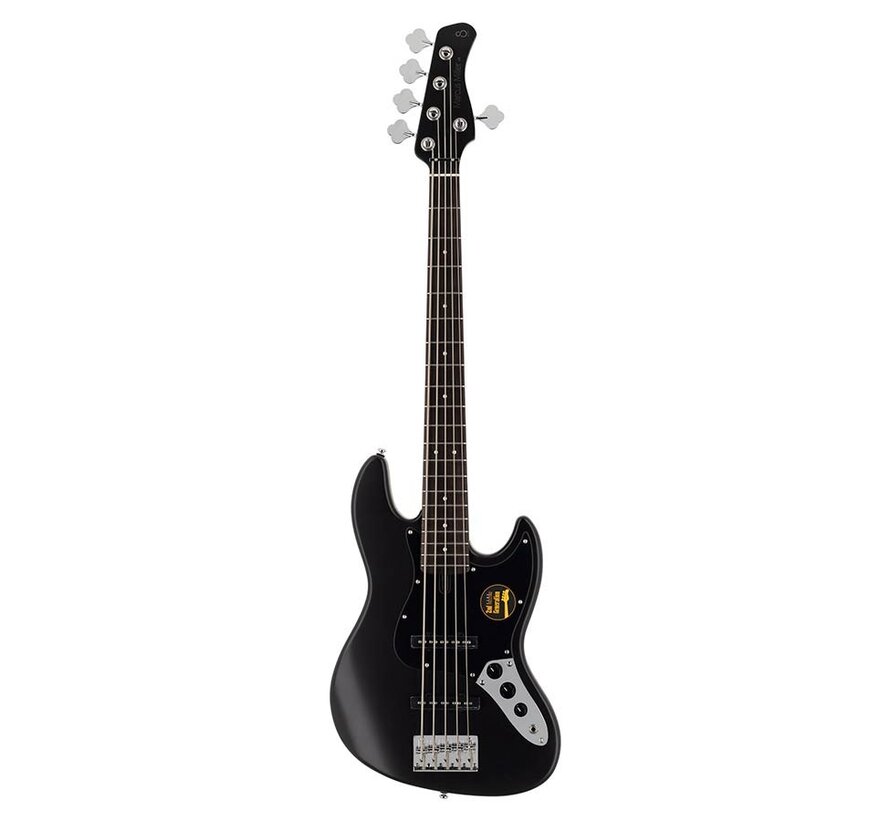 Sire Basses V3P 5/ Satijn Zwart V3-Passive Series Marcus Miller basgitaar