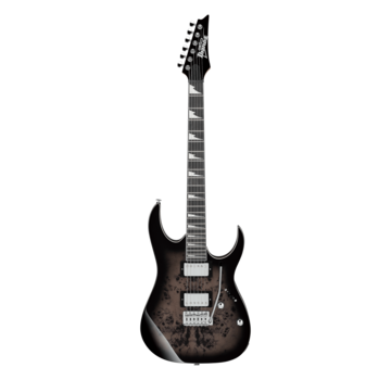 Ibanez Ibanez GRG220PA1-BKB Transparent Brown Black Burst
