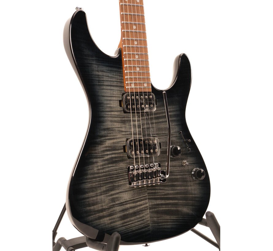 Ibanez AZ24S1F-TKS Transparent Black Sunburst