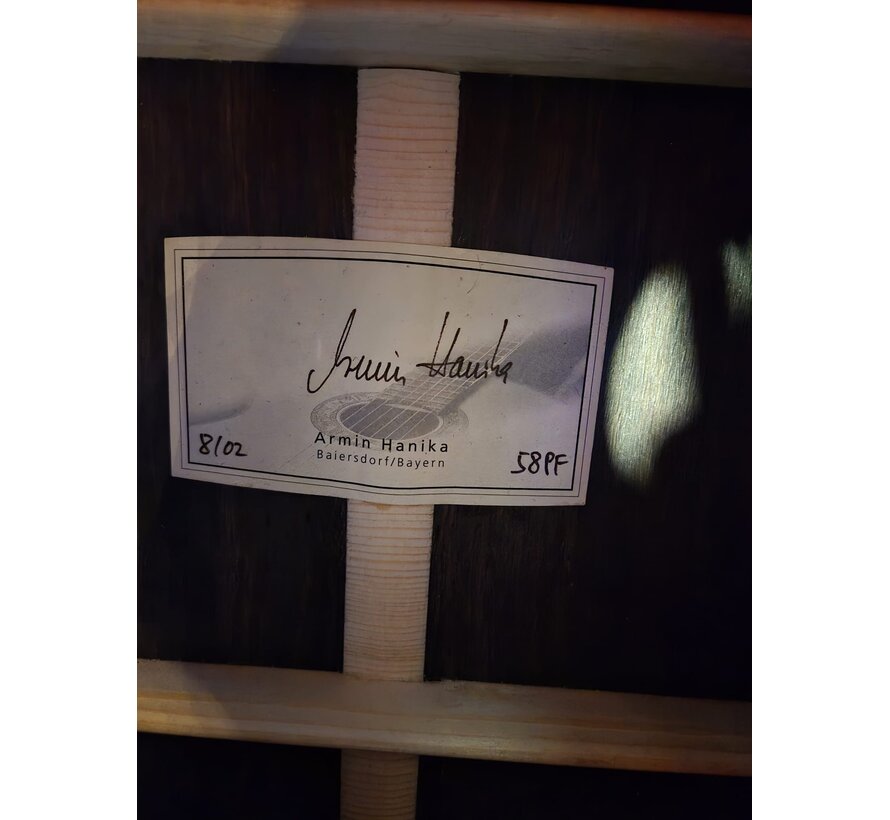 Hanika 58PF klassieke gitaar | concert gitaar |Tweedehands