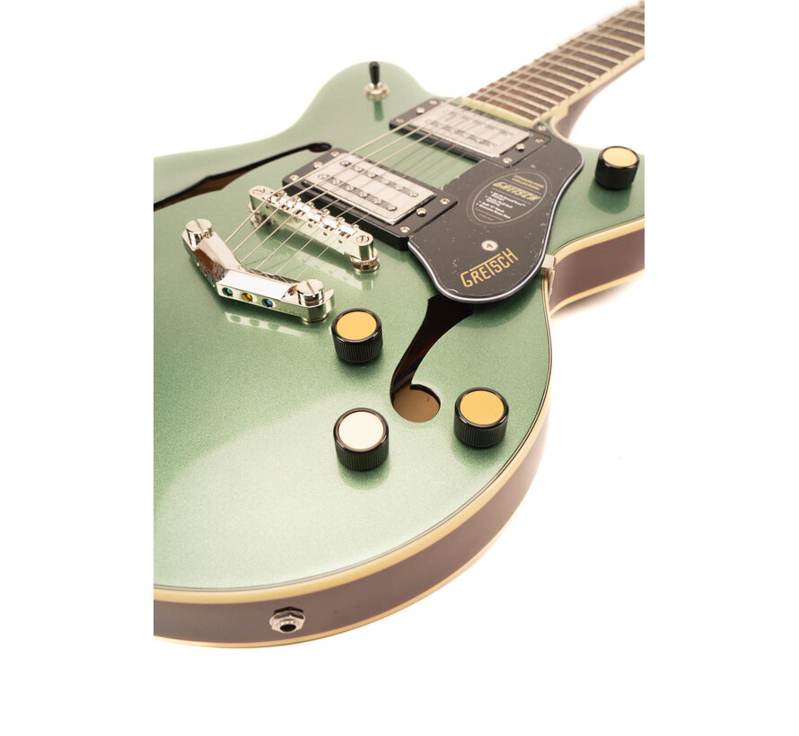 Gretsch G2655 Streamliner Center Block Jr. Steel Olive