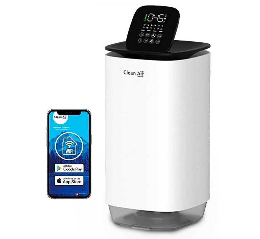 Clean Air Optima CA-808 - 2in1 Hybride Luchtbevochtiger en Luchtreiniger