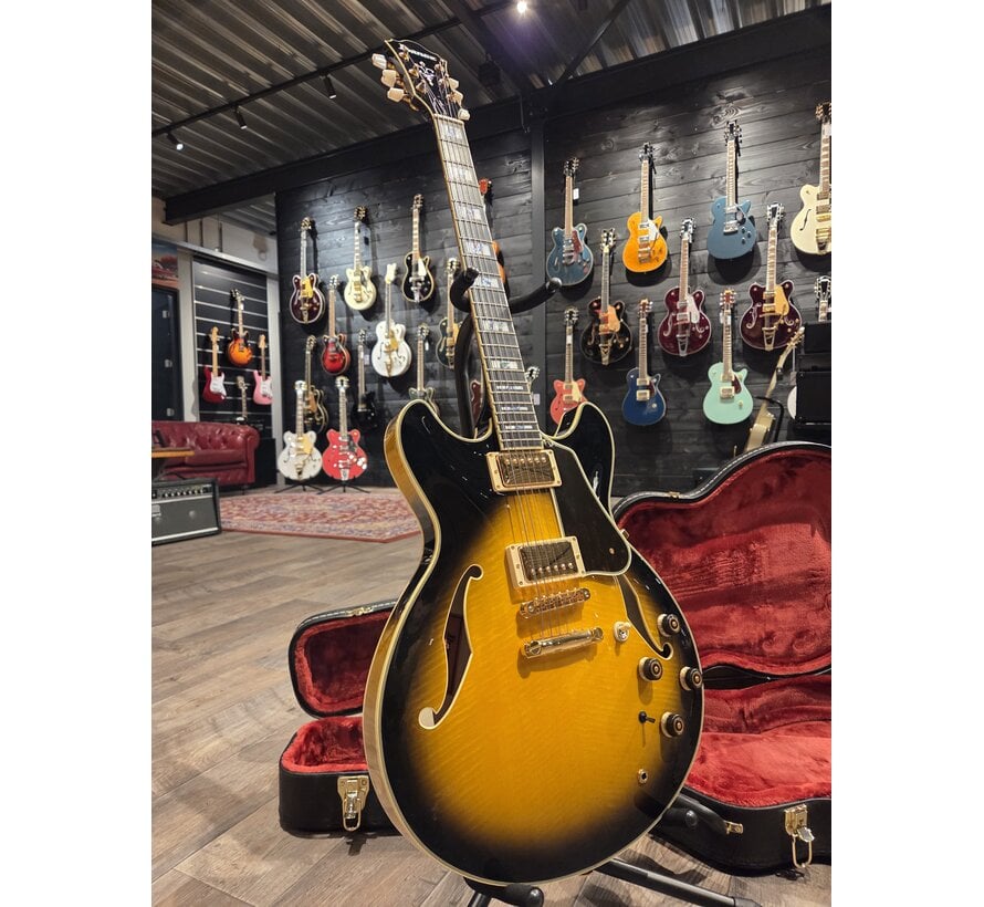 Ibanez Artstar Prestige AS-200 | Tweedehands | Antique Yellow  Sunburst
