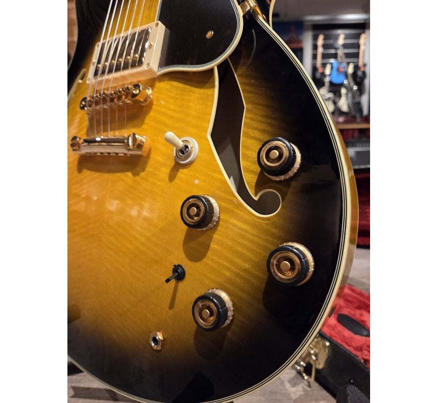 Ibanez Artstar Prestige AS-200 | Tweedehands | Antique Yellow  Sunburst