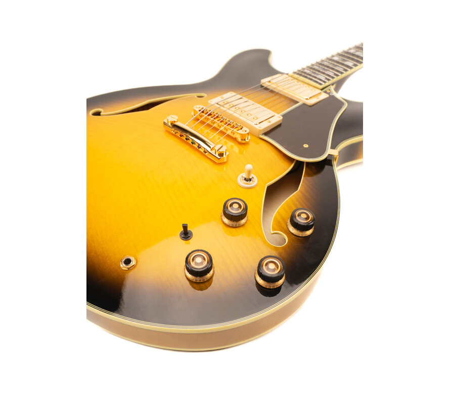 Ibanez Artstar Prestige AS-200 | Tweedehands | Antique Yellow  Sunburst
