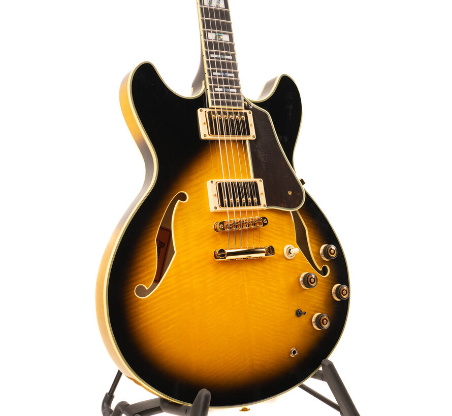 Ibanez Artstar Prestige AS-200 | Tweedehands | Antique Yellow  Sunburst