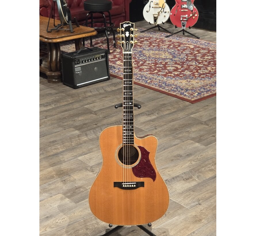 Gibson Songwriter Deluxe Standard EC | Tweedehands |  Antiek naturel