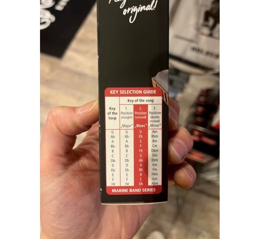 Hohner Marine Band mondharmonica | in E