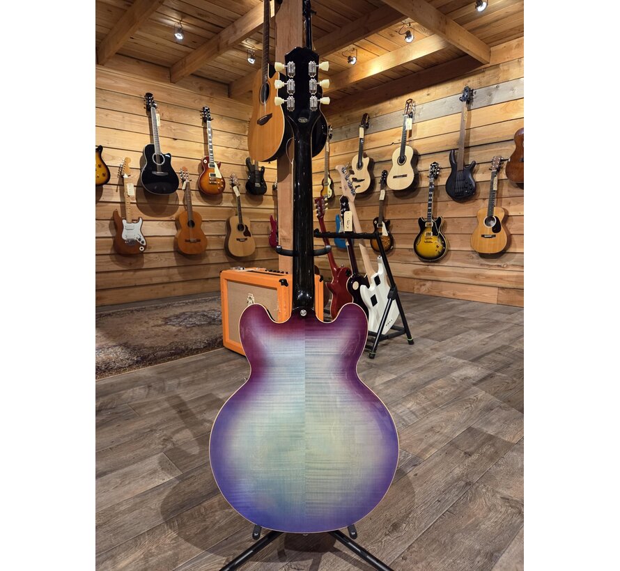 Epiphone ES-335 Figured |  Blueberry Burst | Tweedehands