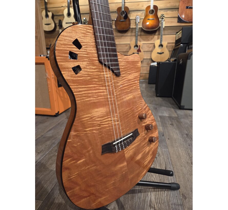 Cordoba Stage Classical Nylon Elektro-akoestische Gitaar | Tweedehands | Natural Amber