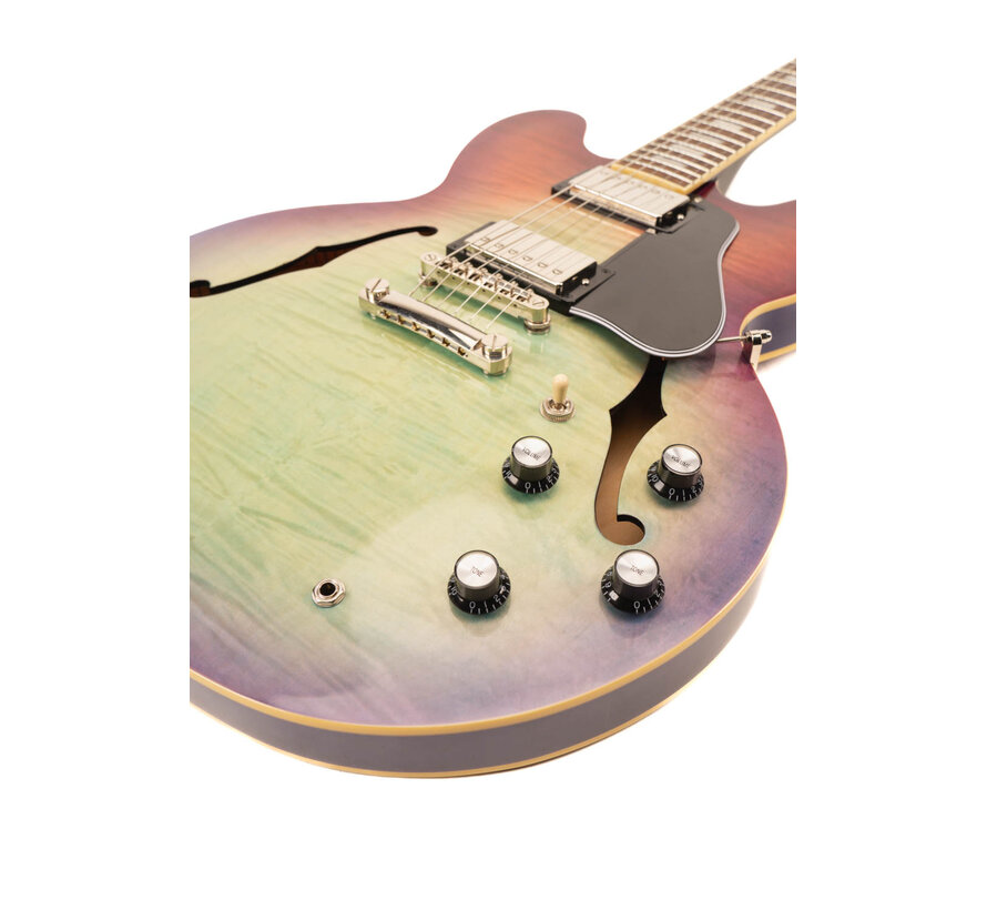 Epiphone ES-335 Figured |  Blueberry Burst | Tweedehands