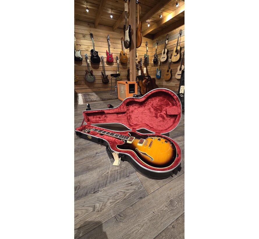 Ibanez JSM10 Vintage Yellow Sunburst John Scofield signature | Tweedehands