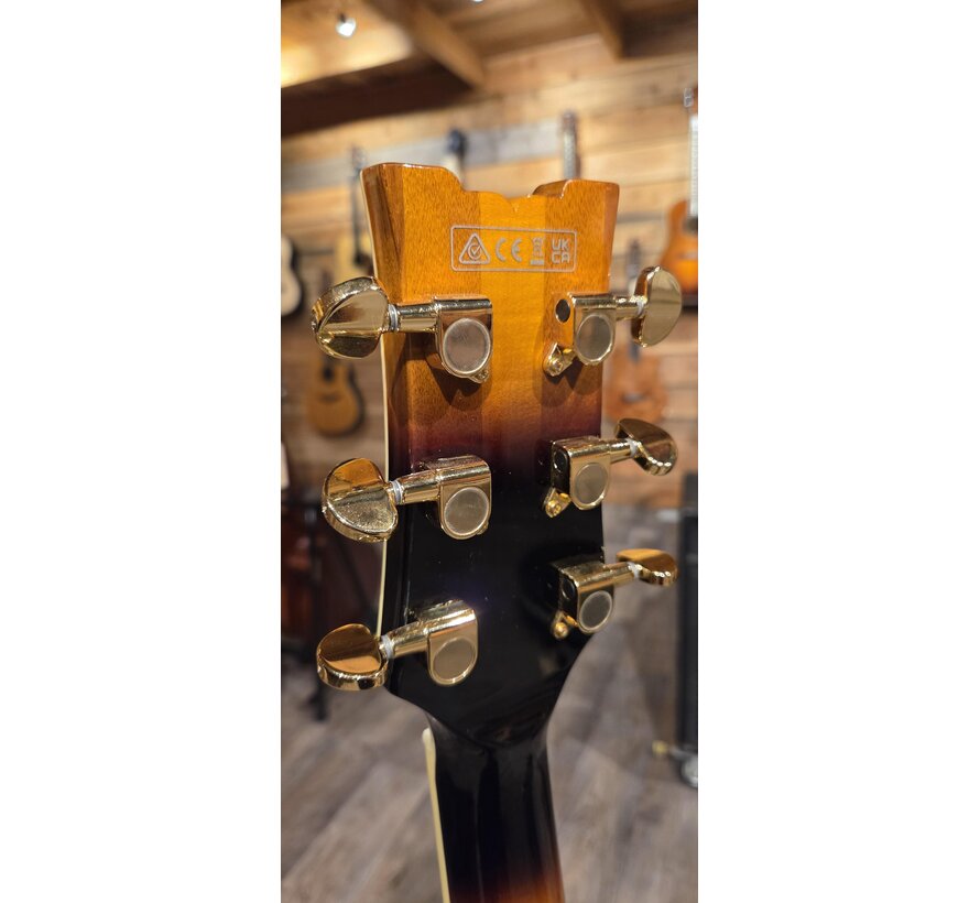 Ibanez JSM10 Vintage Yellow Sunburst John Scofield signature | Tweedehands