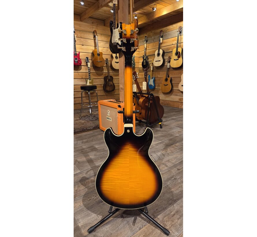 Ibanez JSM10 Vintage Yellow Sunburst John Scofield signature | Tweedehands