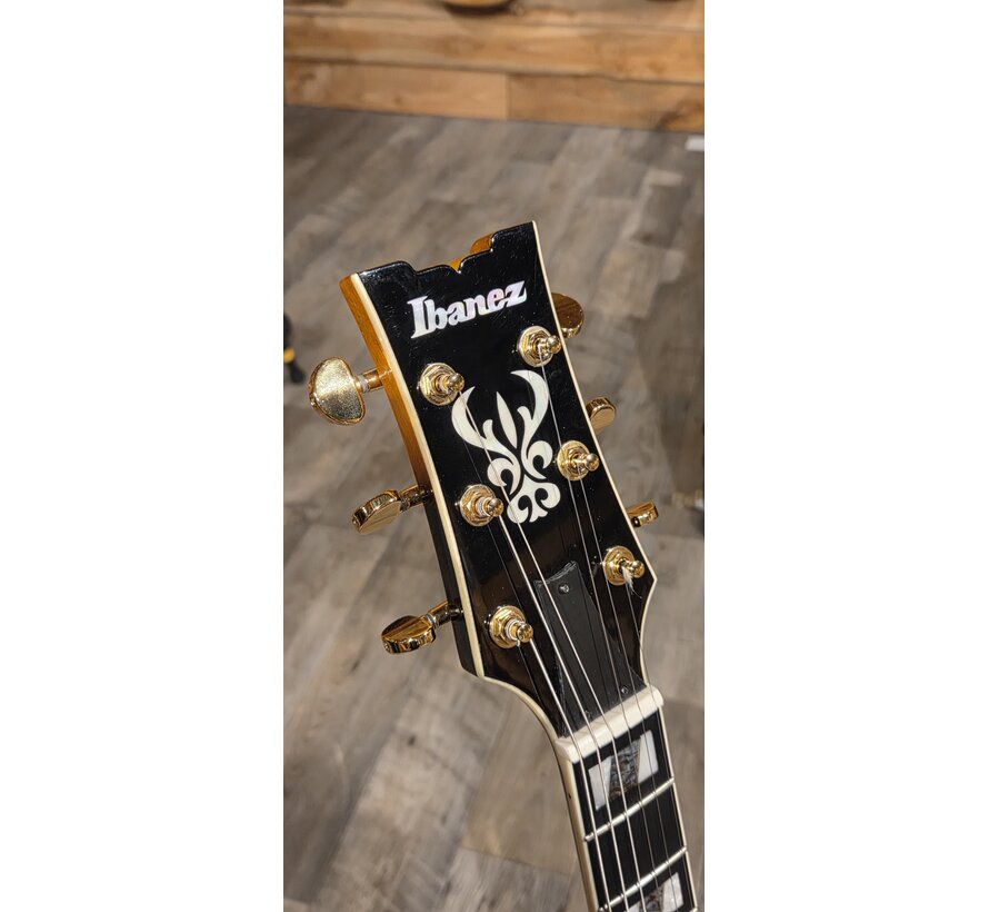 Ibanez JSM10 Vintage Yellow Sunburst John Scofield signature | Tweedehands