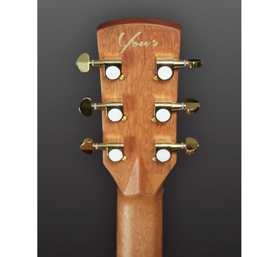 You's Guitars | Birdy | Spruce - Mahogany | Small Body