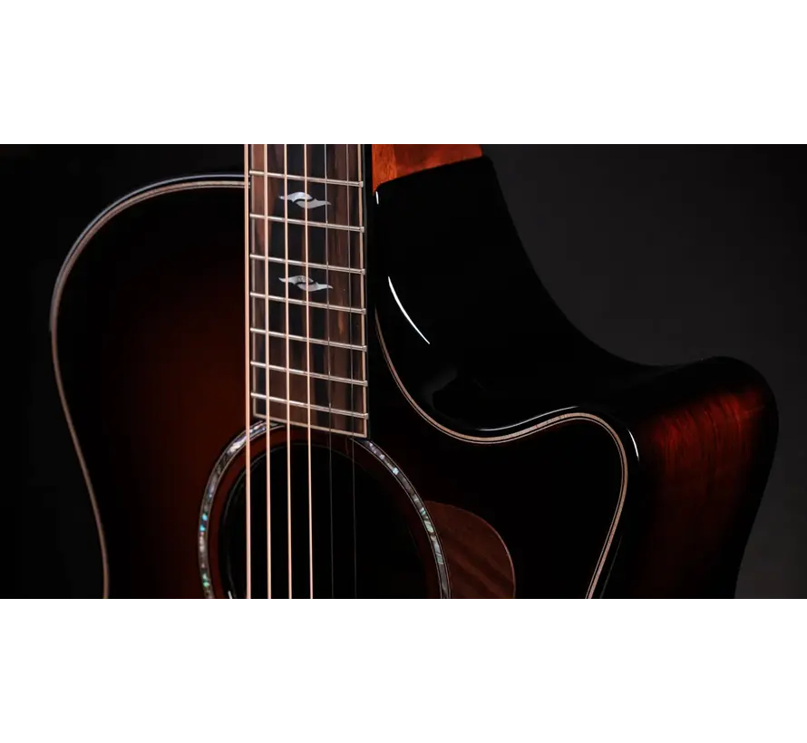 Taylor 814ce Next Generation Builder's Edition | Honduran Rosewood/Sinker Redwood