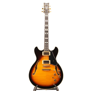 Ibanez JSM10 Vintage Yellow Sunburst John Scofield signature | Tweedehands