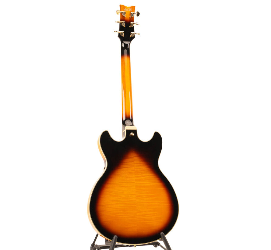 Ibanez JSM10 Vintage Yellow Sunburst John Scofield signature | Tweedehands