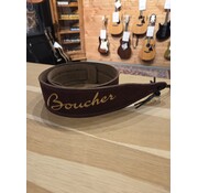Boucher Boucher Guitar Strap Brown Suede | Gitaarband